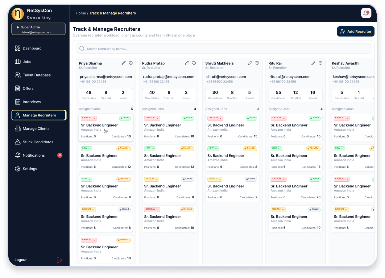 NetSysCon screenshot 5 - Representative platform workspace illustration showing dashboards, records and connected workflows.