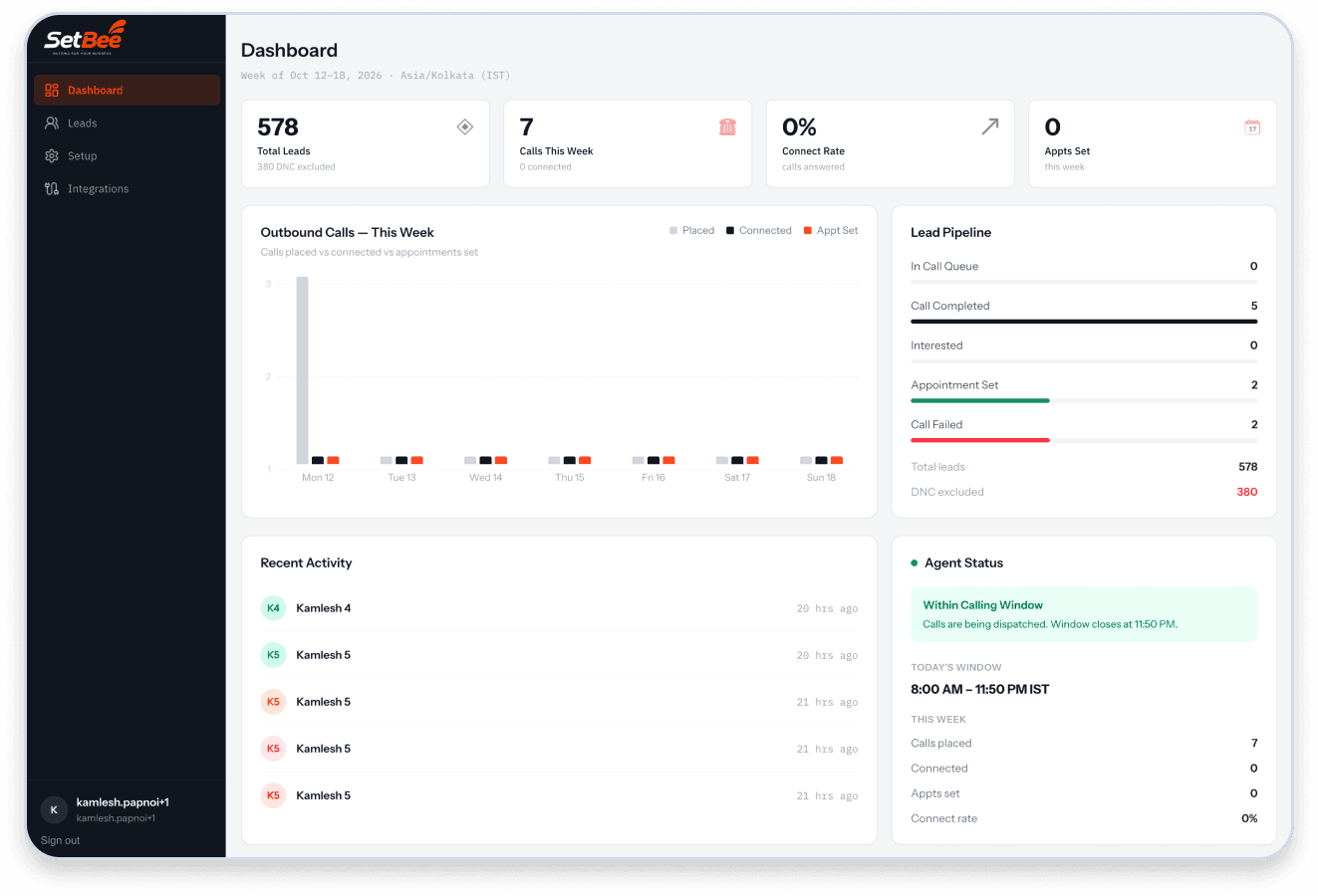 SetBee screenshot 1 - Representative platform workspace illustration showing dashboards, records and connected workflows.