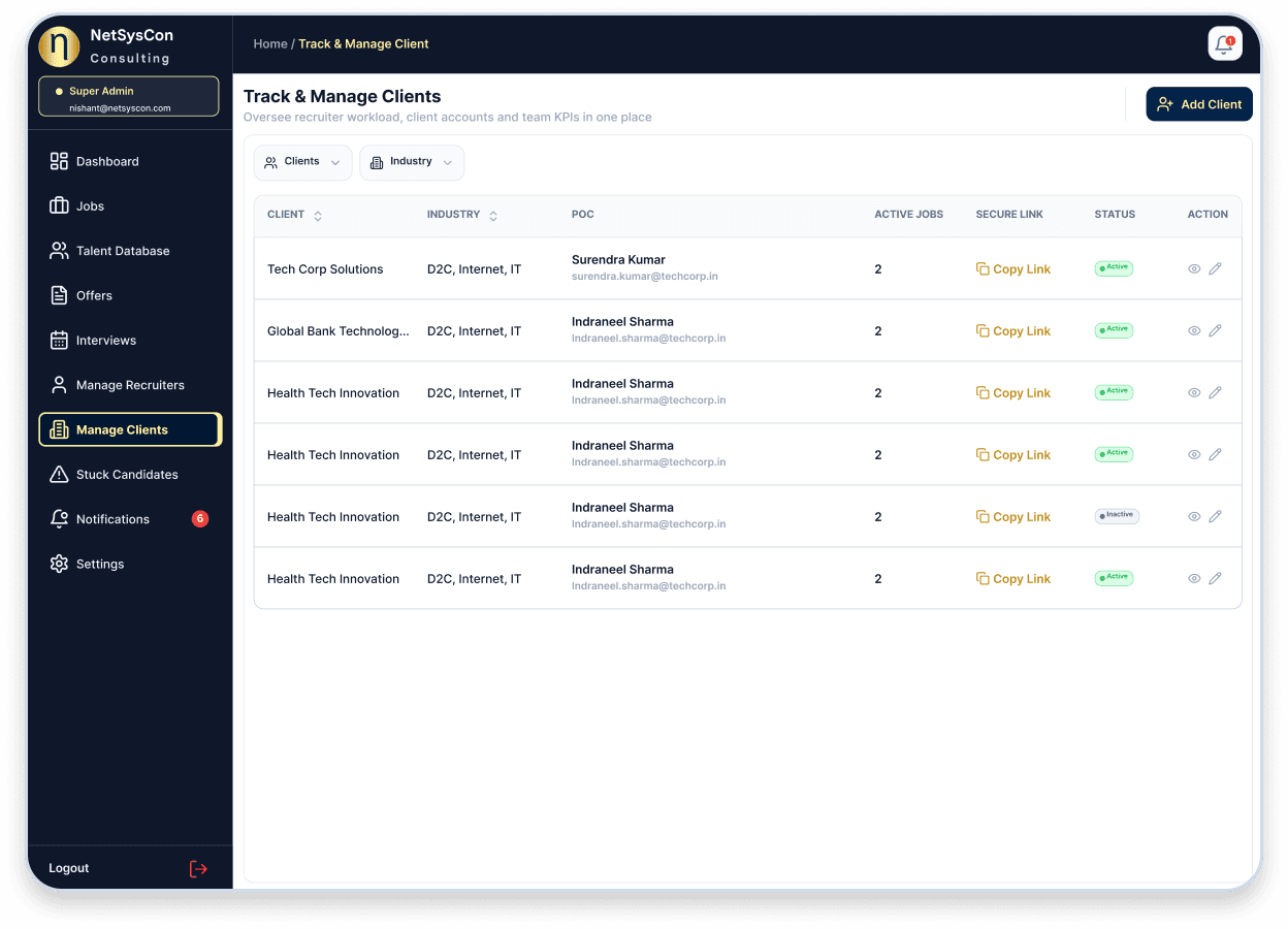 NetSysCon screenshot 6 - Representative platform workspace illustration showing dashboards, records and connected workflows.