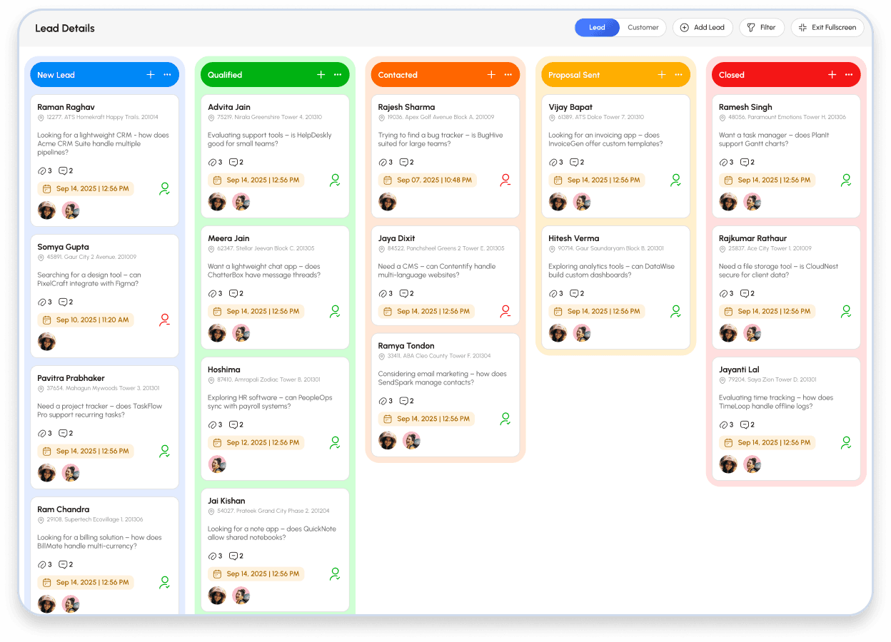 Field Sales OS screenshot 2 - Representative field-sales workspace showing territory mapping, lead workflow, live activity and appointments.